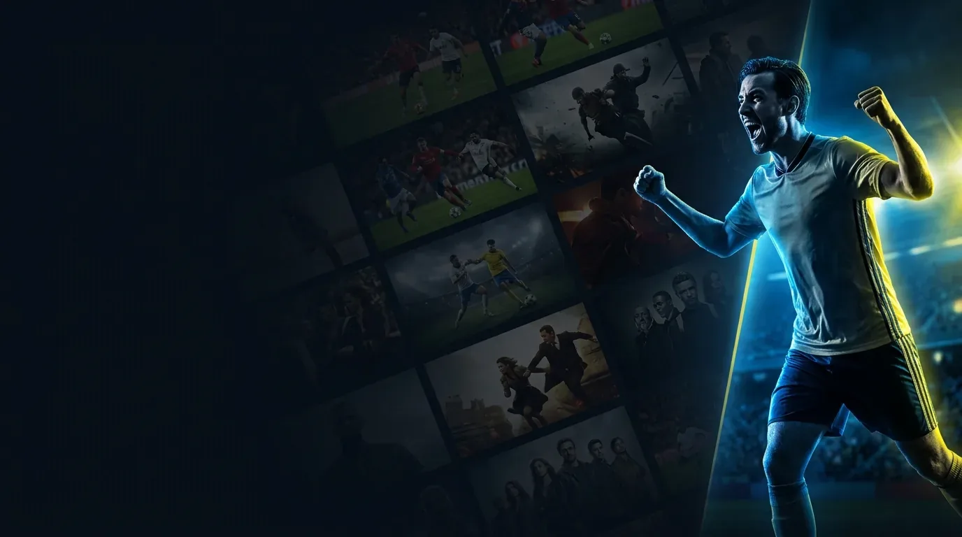 Liveström av matcher, filmer och serier i StreamIPTVSE